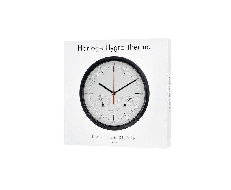 Horloge-hygro-thermo-pack