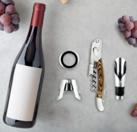 TİRBUŞON SETİ "Sommelier Set Memorabile Crue" - Legnoart