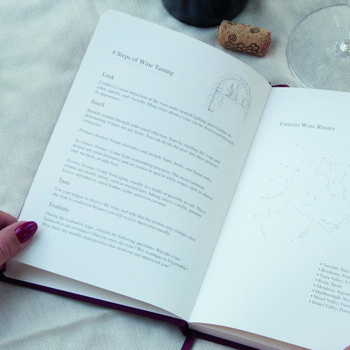 Şarap Tadım Defteri "Vino" - Görsel 5
