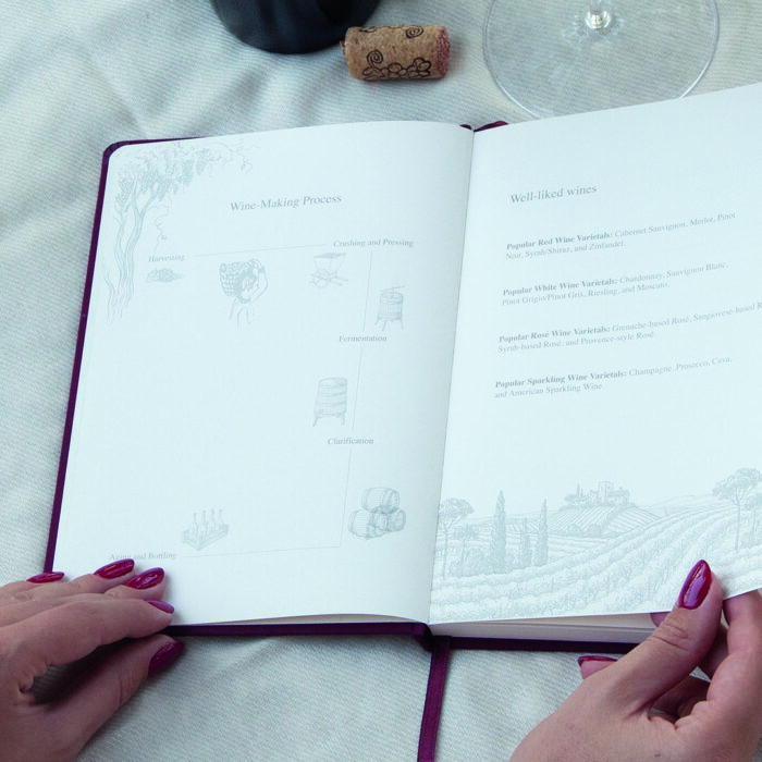 Şarap Tadım Defteri "Vino" - Görsel 7